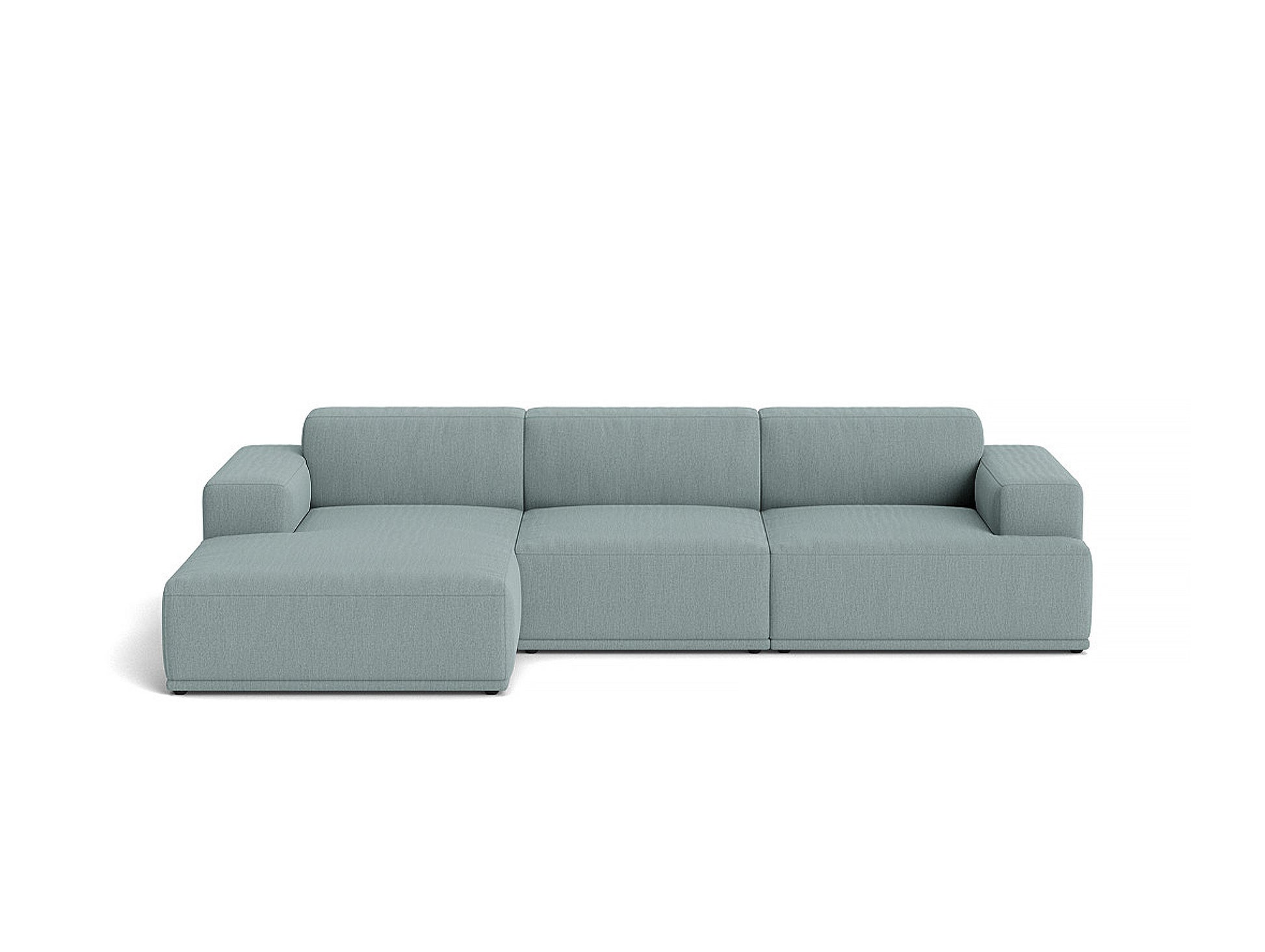 Connect Soft 3-Seater Modular Sofa by Muuto - Configuration 3 / re-wool 718