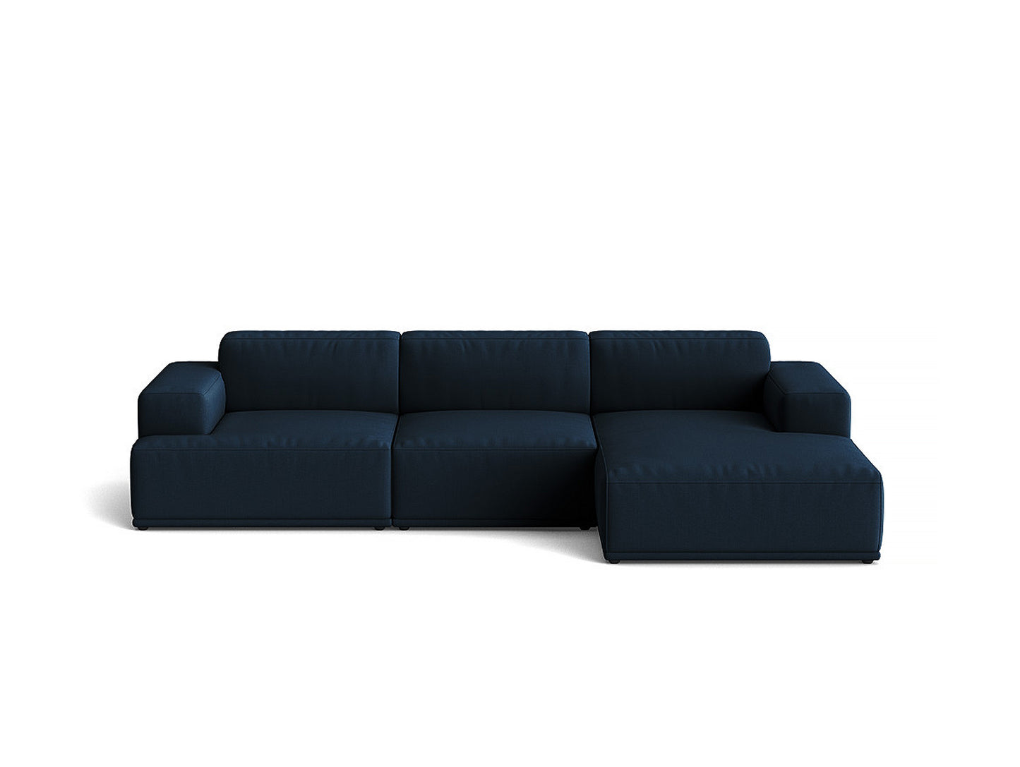 Connect Soft 3-Seater Modular Sofa by Muuto - Configuration 2 / Steelcut Trio 796