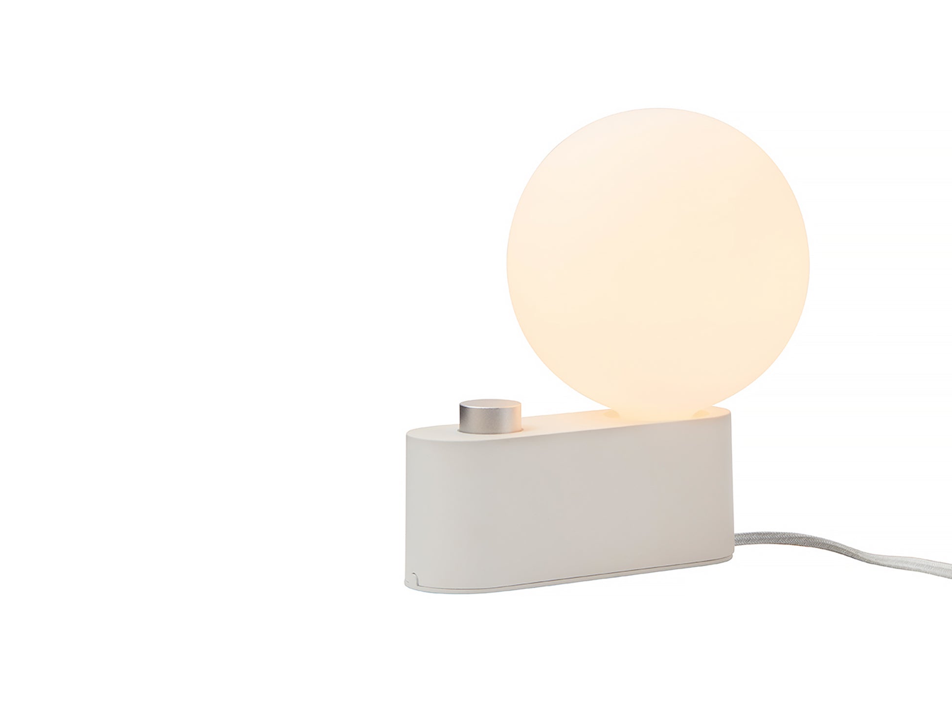 Alumina LED Lamp in Chalk by Tala