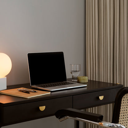 Alumina LED Lamp in Chalk by Tala