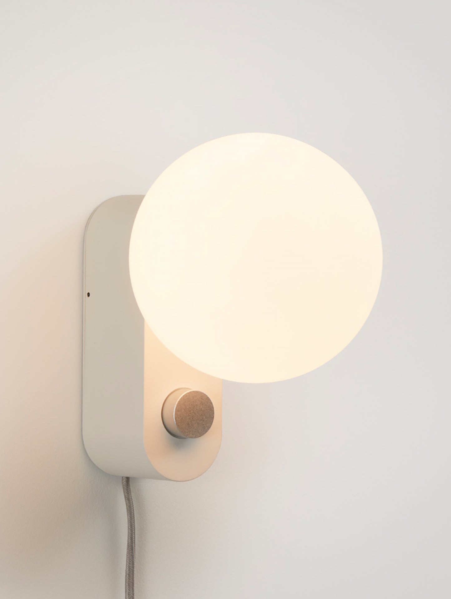 Alumina LED Lamp in Chalk by Tala