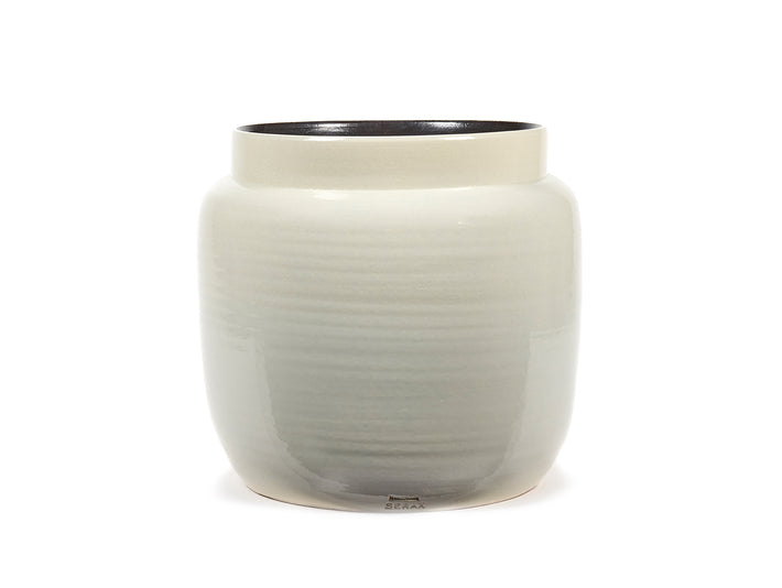 Flower Pot Light Grey / Diameter: 40 cm by Serax