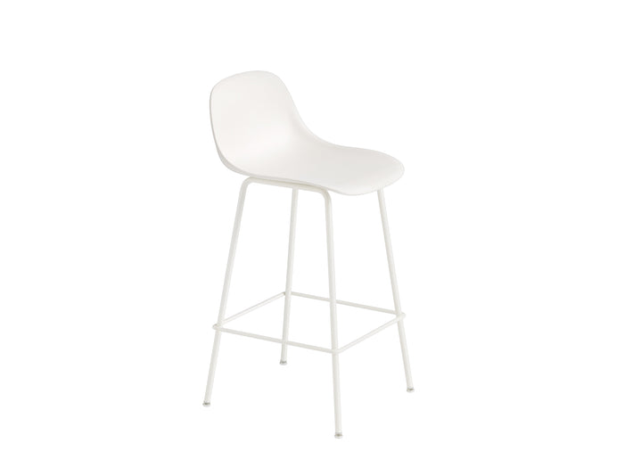 Fiber Barstool with Metal Base