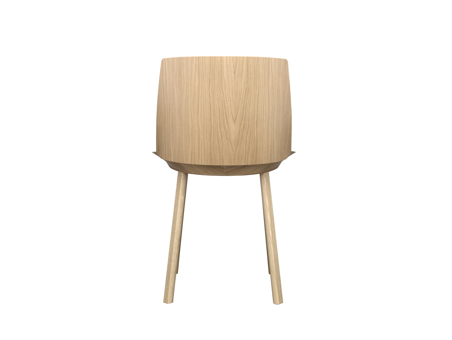CH04 Houdini Chair by e15 - Clear Lacquered Oak