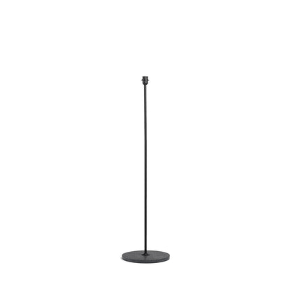 Common Floor Lamp by HAY - Soft Black Stem / Black Terrazzo Base