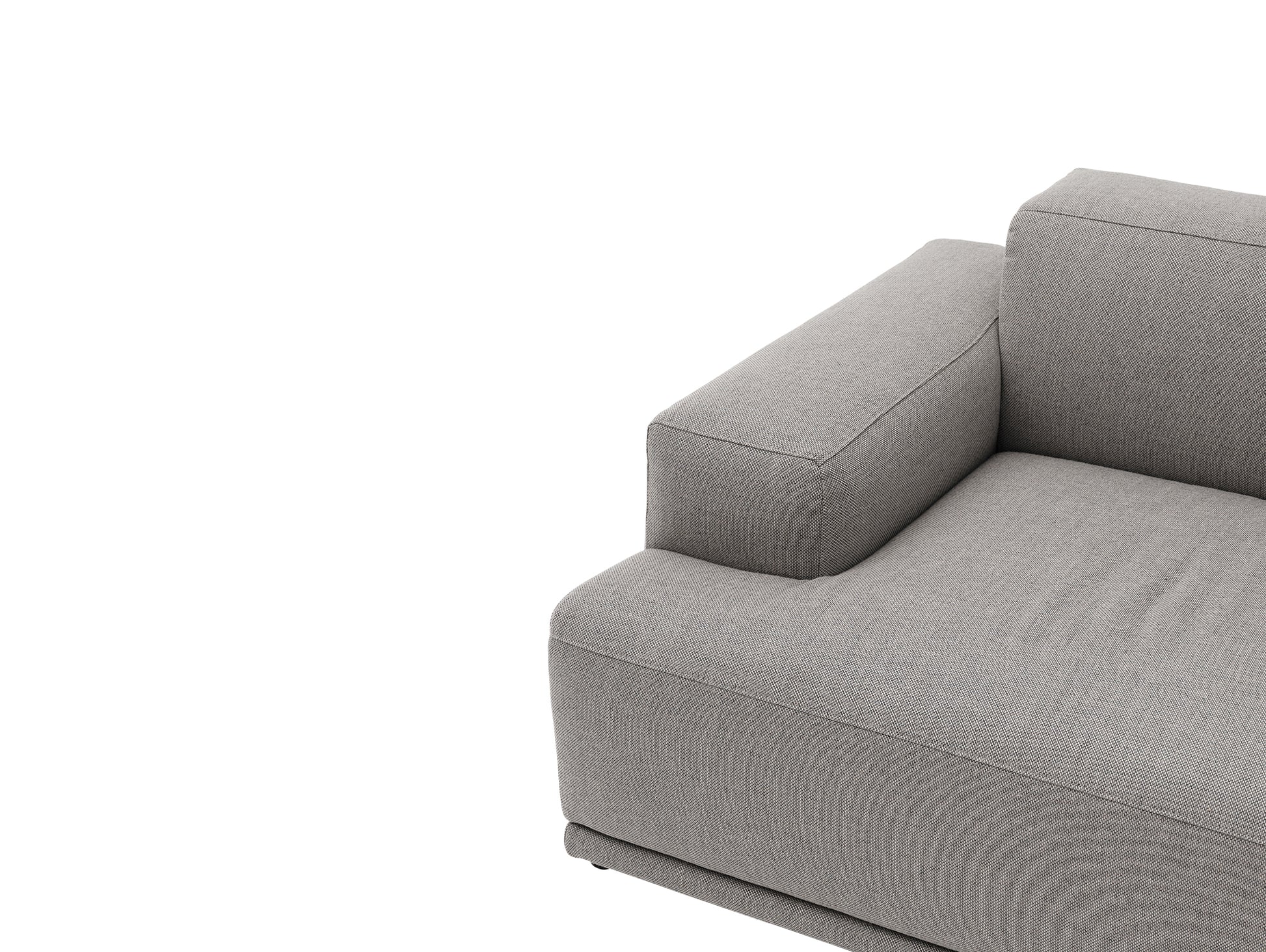 Connect Soft 3-Seater Modular Sofa by Muuto - Re-wool 128