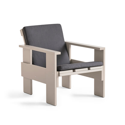 Crate Dining Chair Seat Folding Cushion by HAY - Anthracite
