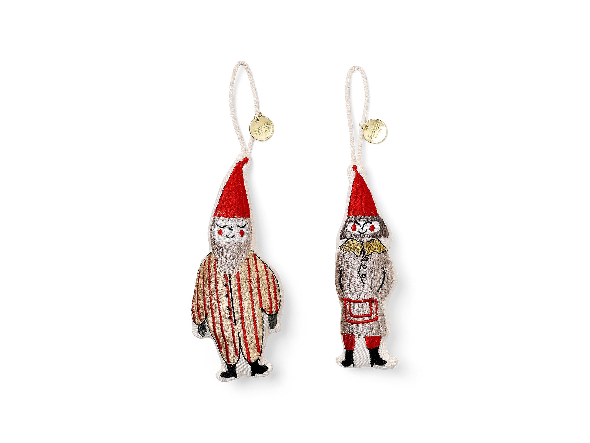 Elf Pair (Striped) - Set of 2 by Ferm Living