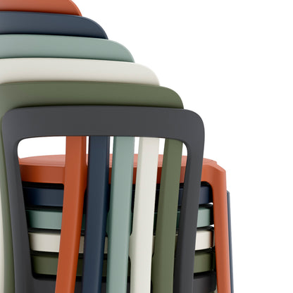 On & On Chair - Recycled Plastic Seat by Emeco