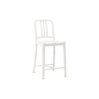 111 Navy Counter Stool by Emeco -  Snow