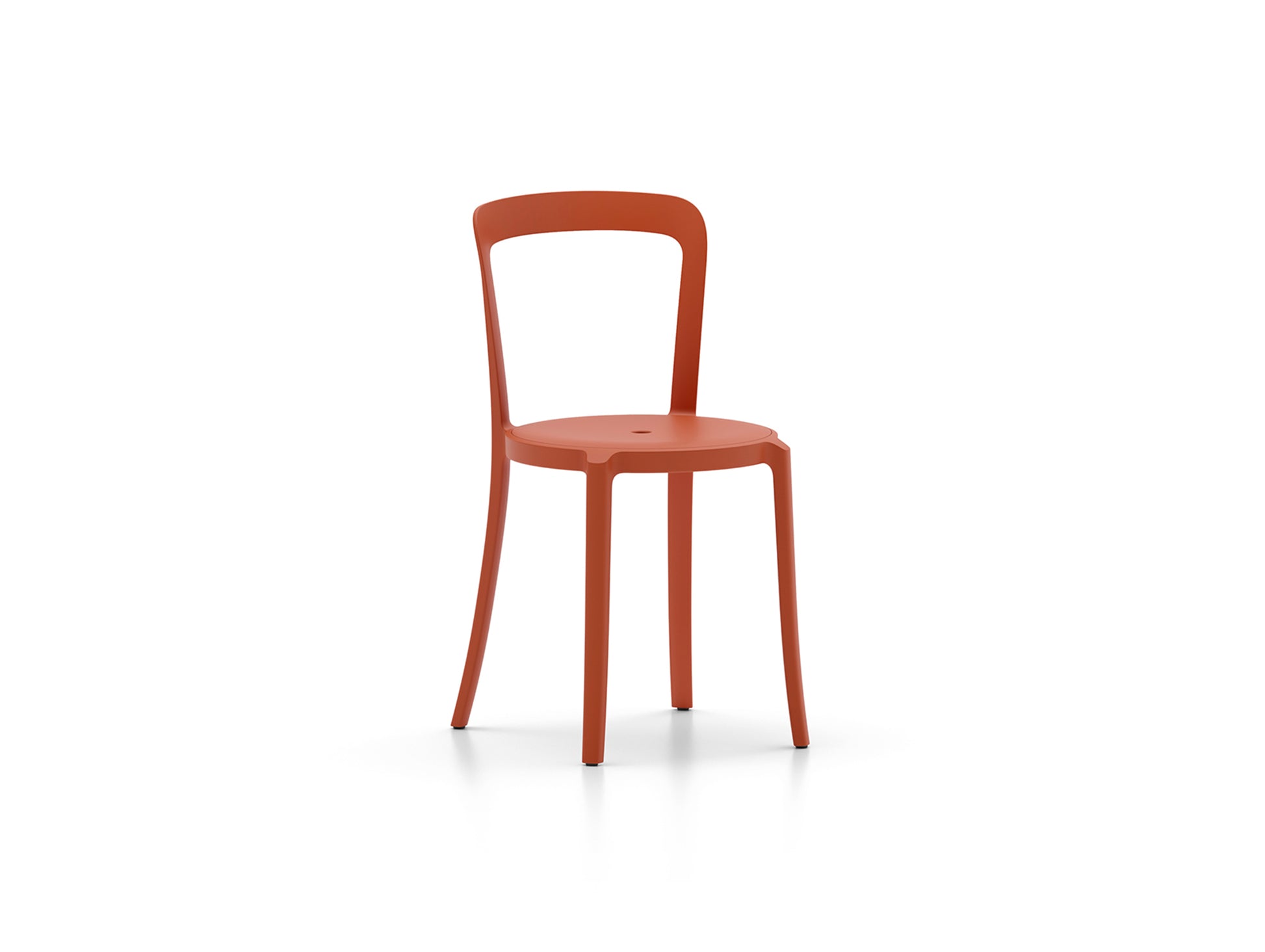 On & On Chair - Recycled Plastic Seat by Emeco / Orange