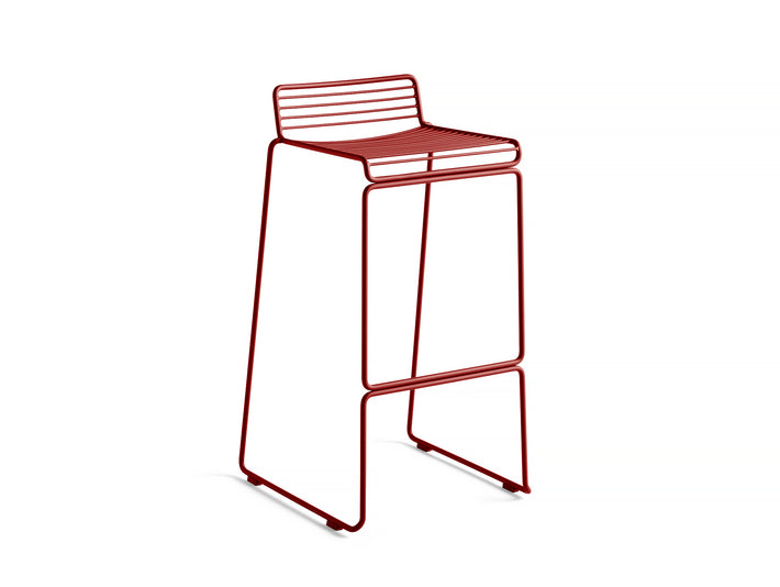 Hee Bar Stools - Rust, 75 cm