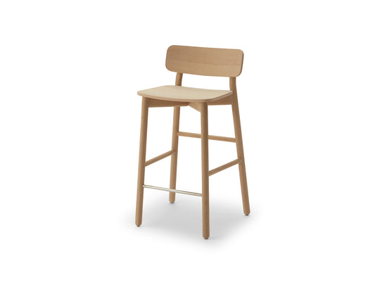 Untreated Oak Hven Bar Stool by Skagerak