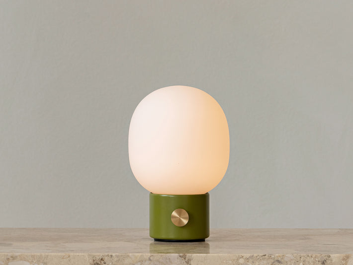 Dusty Green JWDA Portable Table Lamp by Menu