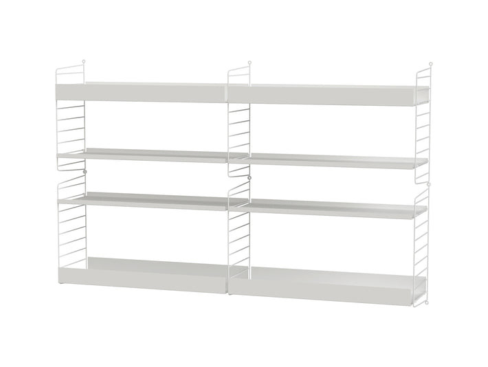 Living Room Combination L by String - white / white panels