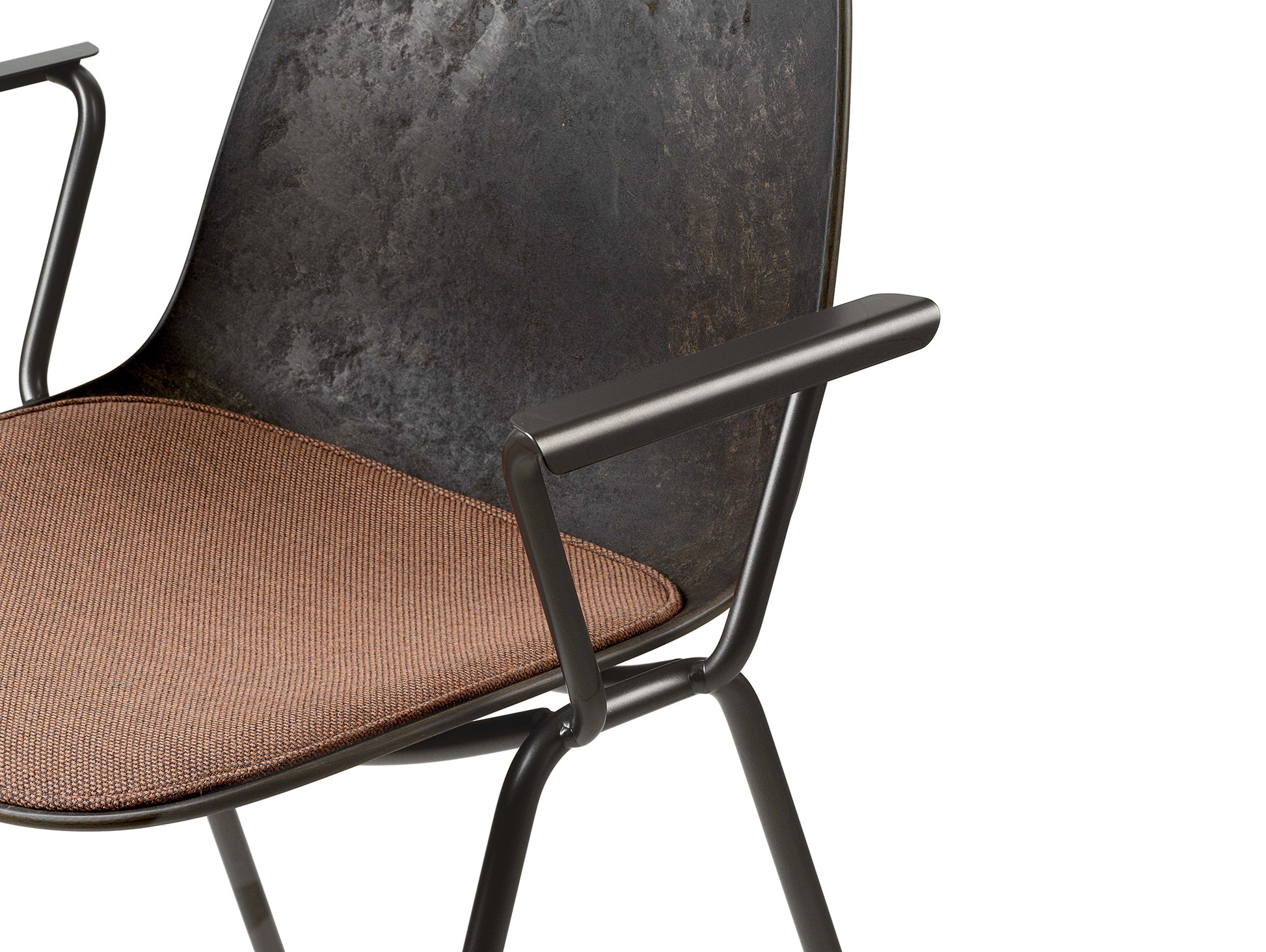 Eternity Armchair With Seat Upholstery by Mater / Re-wool 378