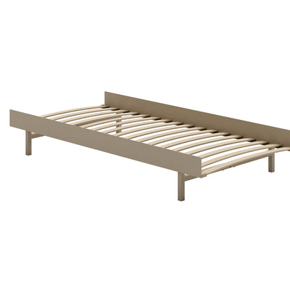 Moebe Expandable Bed - 90 to 180 cm / Sand / 90 cm Slats