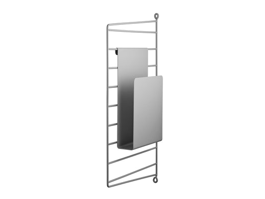String Magazine Holder - Grey