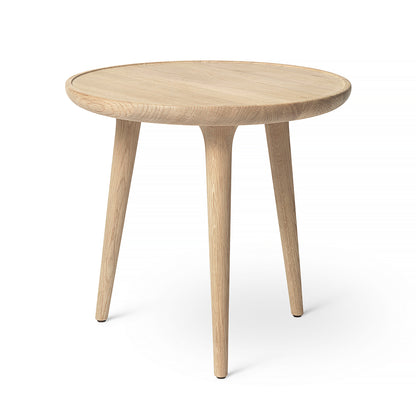 Accent Side Table by Mater - Small (D 45cm / H 42cm) / Matt Lacquered Oak