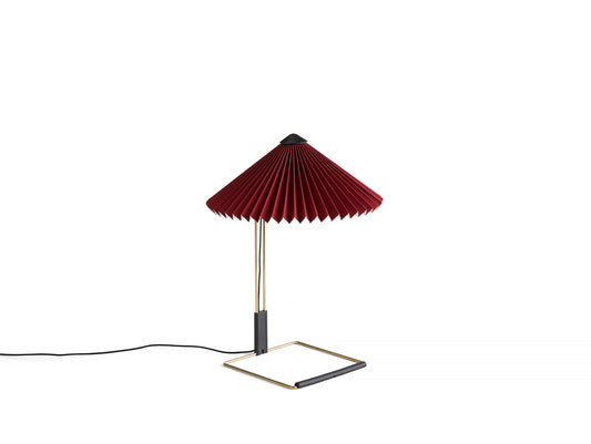 Matin Table Lamp by HAY - Small, Oxide Red