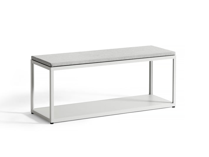 New Order Bench - Combination 100 - Light Grey Frame, Remix 123 Upholstery