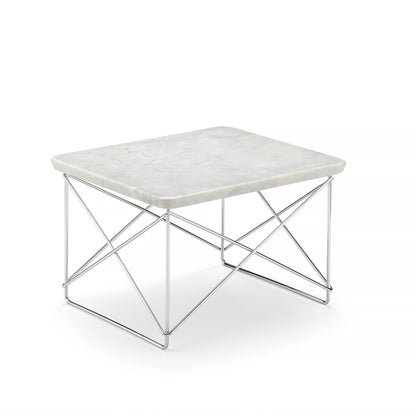 Vitra Eames LTR Occasional Table - Marble / Chrome
