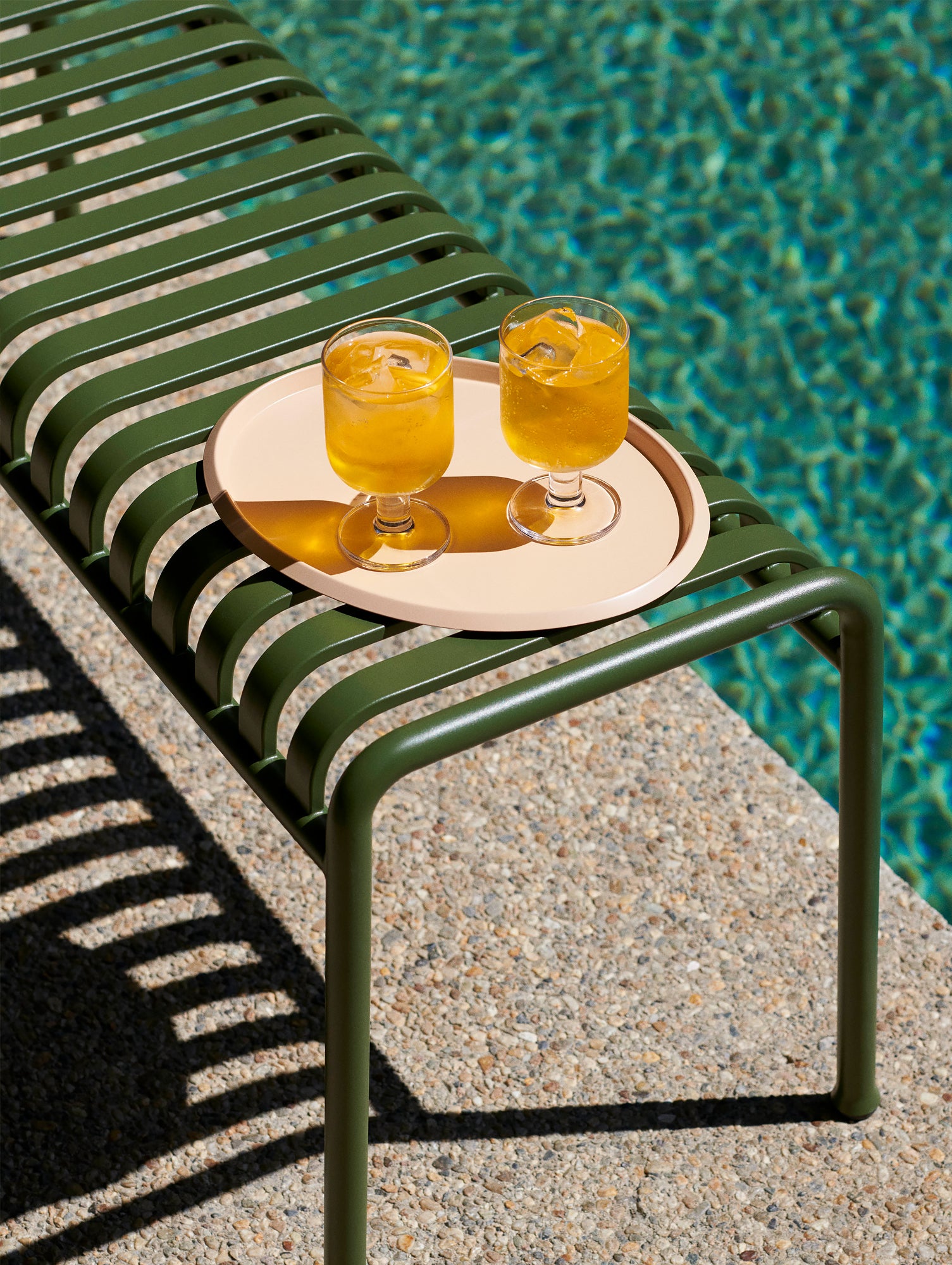 HAY Palissade Bench - Olive
