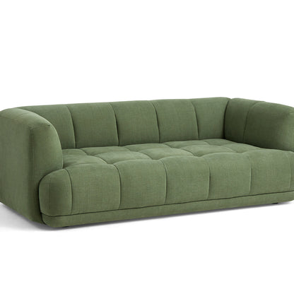 Quilton 2-Seater Sofa / Romo Linara 100 (Tarragon)