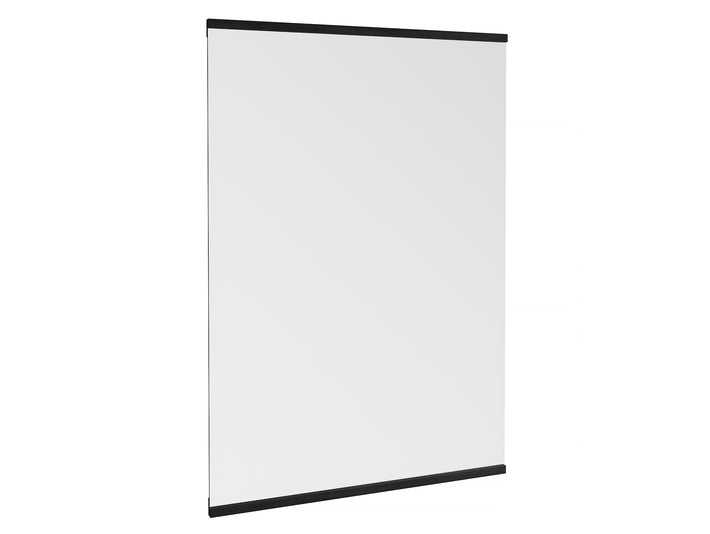 Moebe Rectangular Wall Mirror - 70 x 100 cm - Black Painted Oak