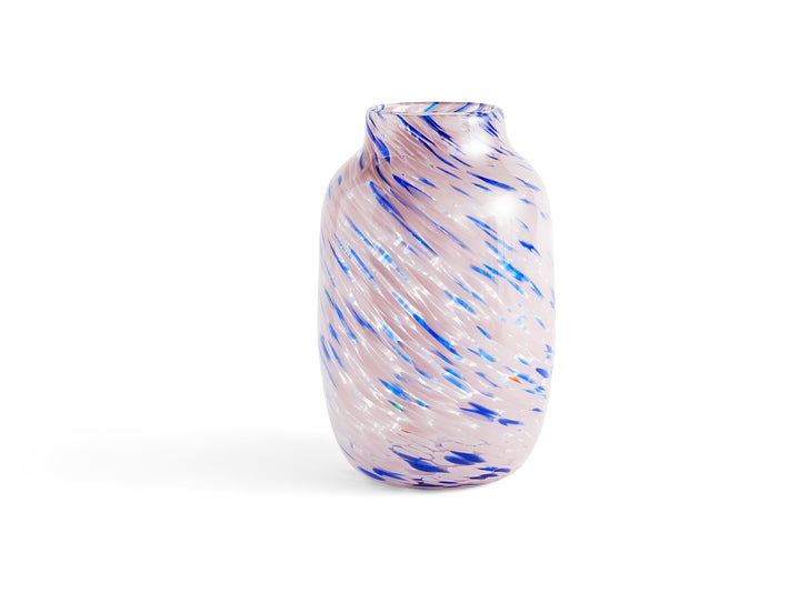 Light Pink and Blue Splash Vase by HAY