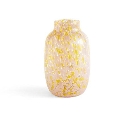 Light Pink and Yellow Splash Vase by HAY