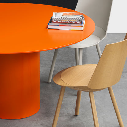 CH04 Houdini Chair by e15 - Clear Lacquered Oak