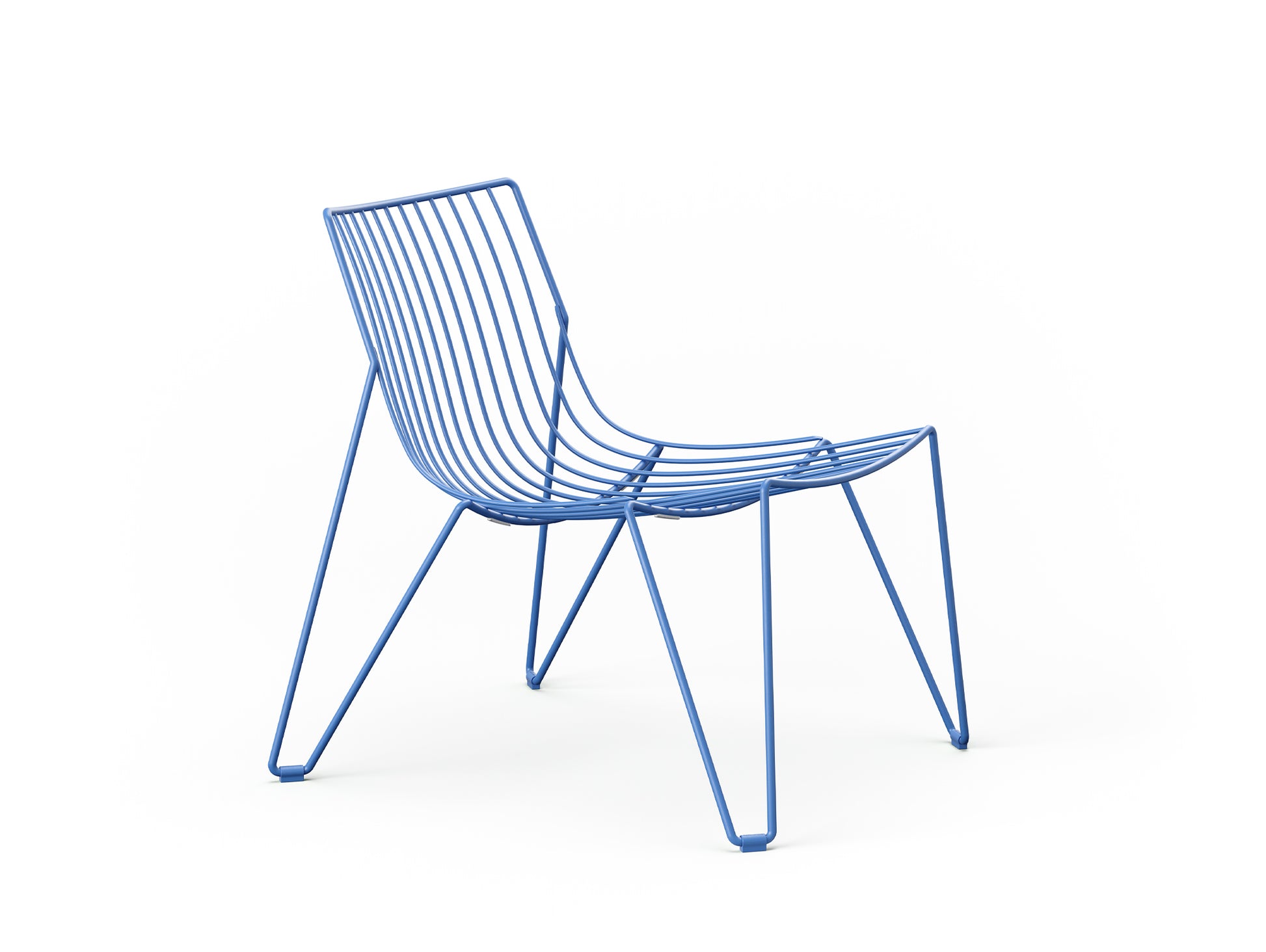 Tio Easy Chair by Massproductions -  Overseas Blue