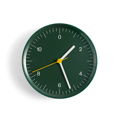 Wall Clock by HAY - Dark Green