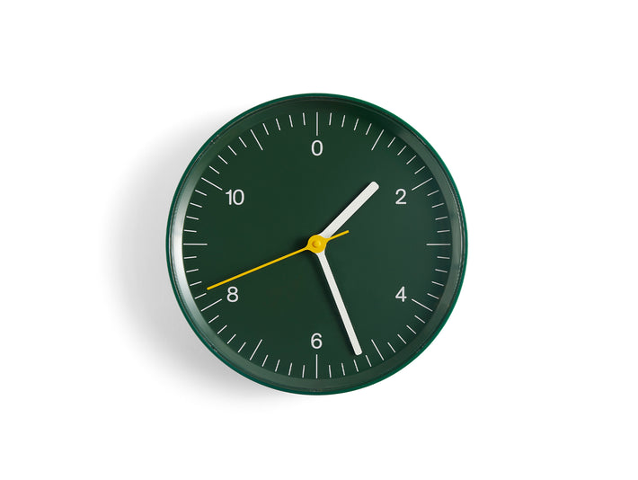 Wall Clock by HAY - Dark Green