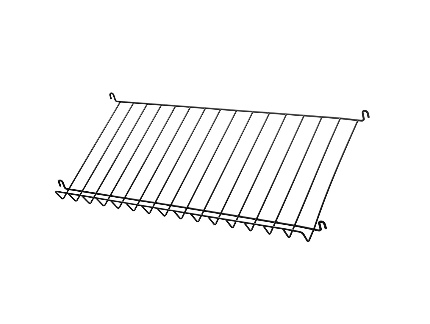 String System Magazine Shelf Wire by String - black