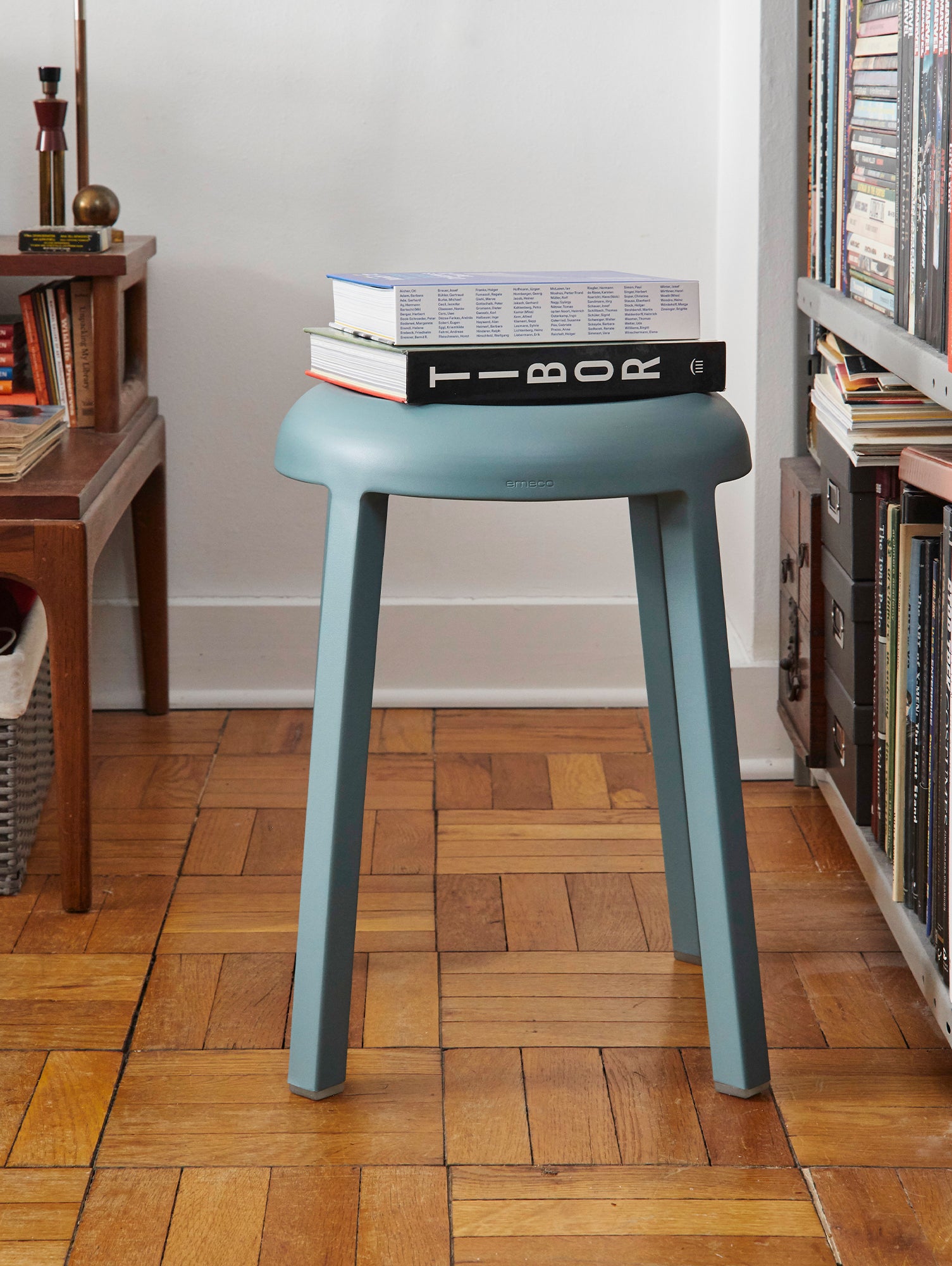 Za Small Stool by Emeco - Light Blue